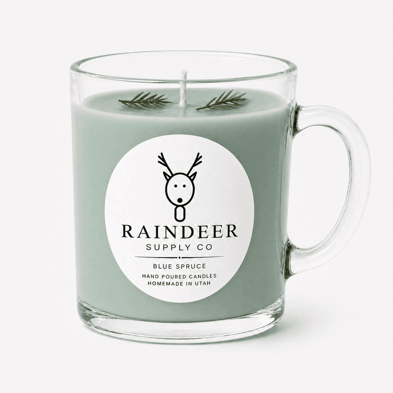 Blue Spruce candle by Raindeer Supply Co