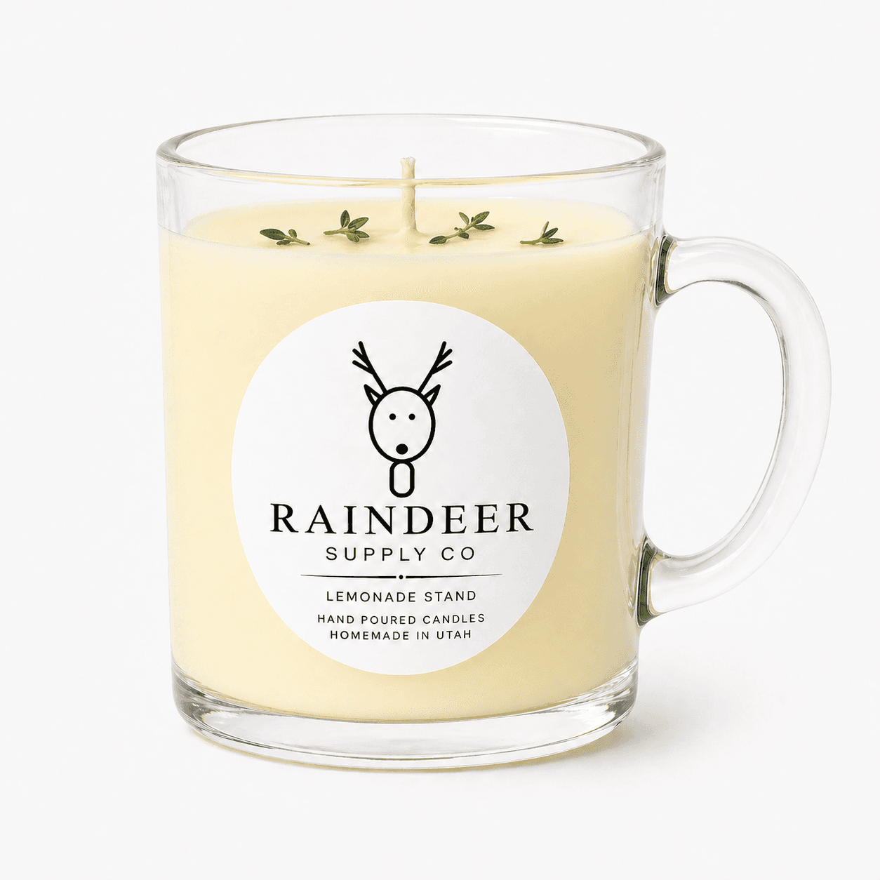 Lemonade Stand candle by Raindeer Supply Co